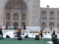 Hilde Frateur on Registan Samarqand