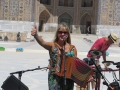 Hilde Frateur on Registan Samarqand